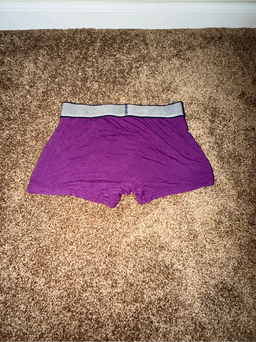 Aoelement purple  men’s medium ball supporting boxer briefs